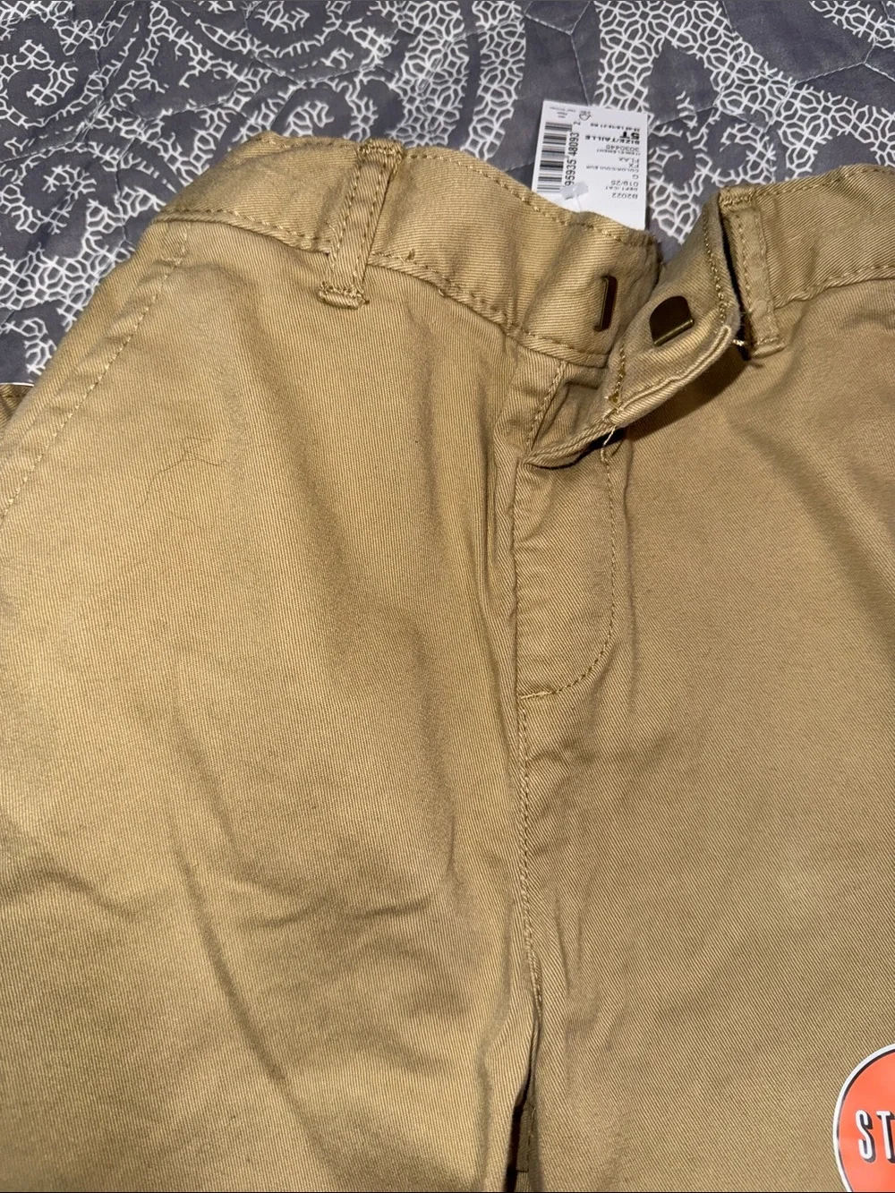 The Children's Place Khaki Stretch Chino Shorts